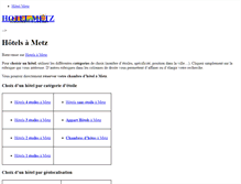 Tablet Screenshot of hotel.tout-metz.com